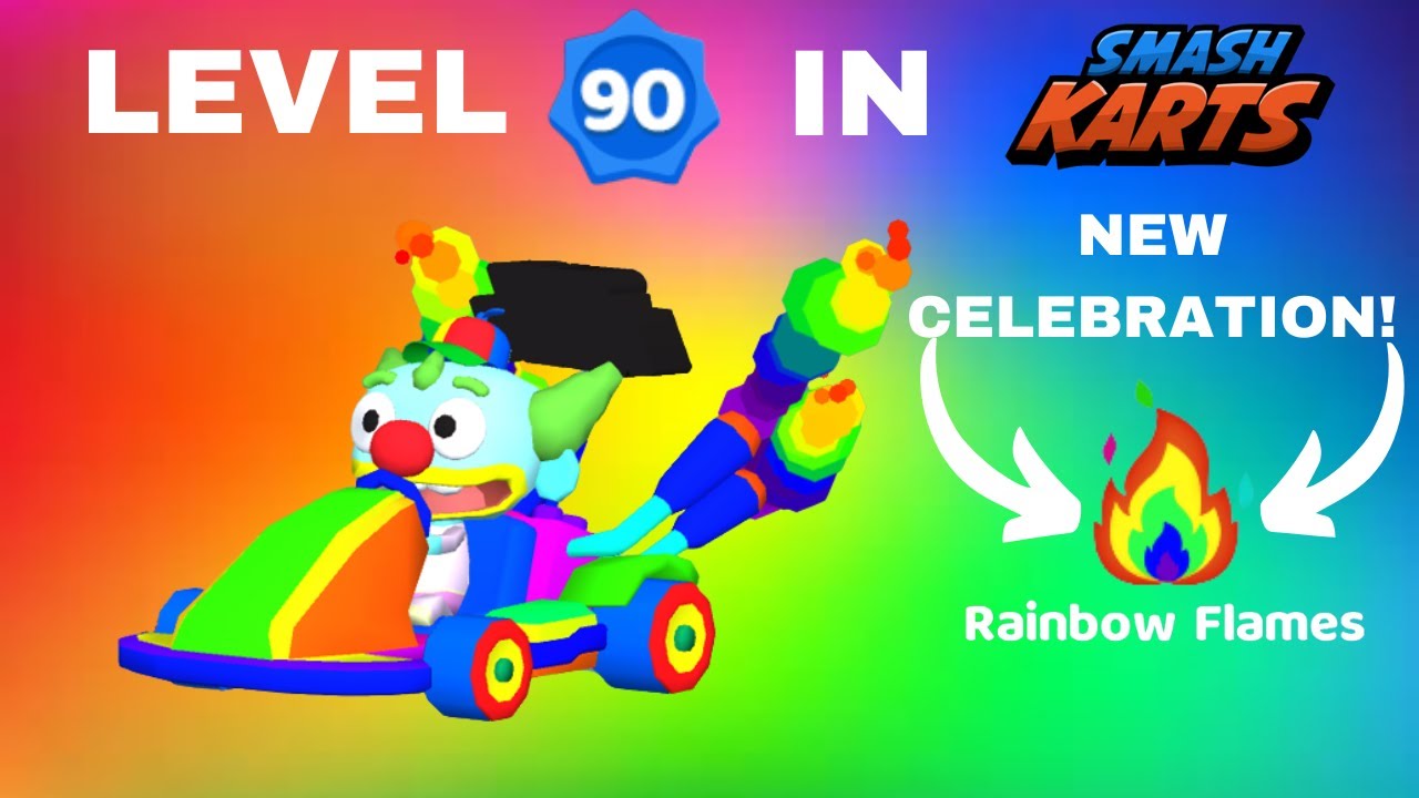 Reaching Level 90 in Smash Karts 