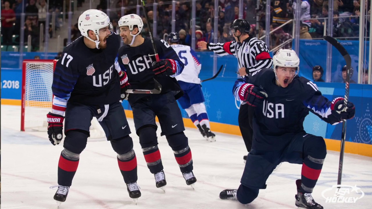 U S Men Top Slovakia 2 1 In Second Olympic Preliminary Game