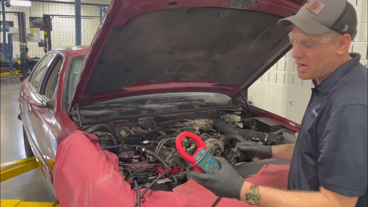 Alternator Load Test using a Carbon Pile Tester YouTube