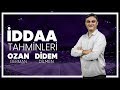 23 OCAK 2020 PERŞEMBE İDDAA TAHMİNLERİ