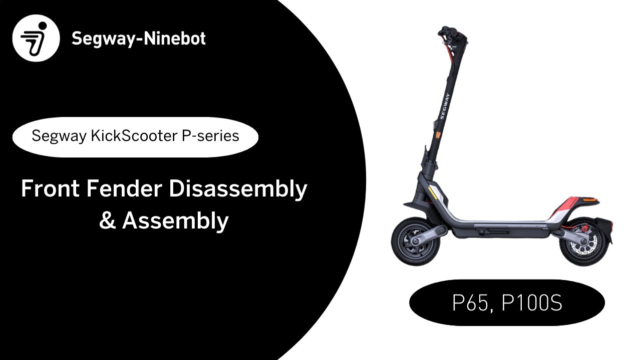 Segway KickScooter P65 Ninebot Scooter in Black