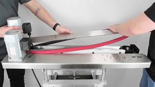 GLOBALTEK®: Replacing the Belt and Adjusting the Tension of the Belt by GlobalTek Equipment 567 views 1 year ago 3 minutes, 19 seconds