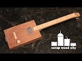 How to make a cigar box style electric guitar