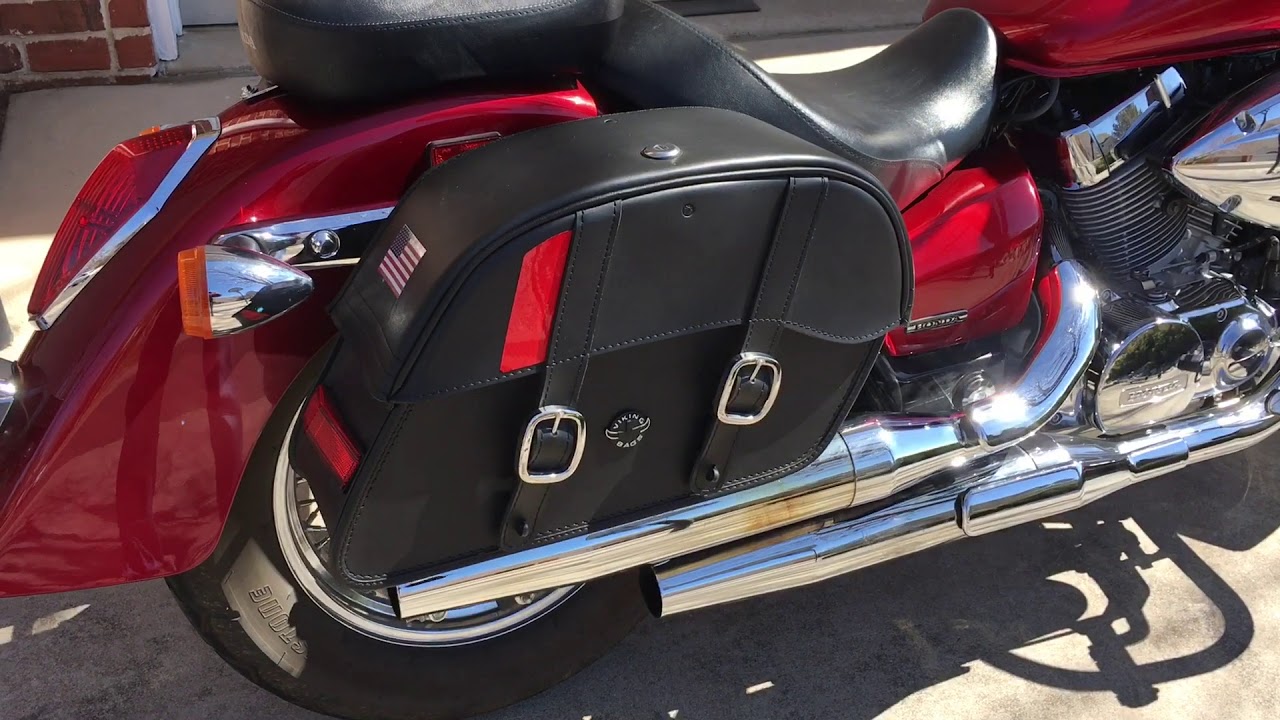Shadow 750  Baggers Bags  Extended Stretched Saddlebags  Harley Davidson  Custom Baggers Parts