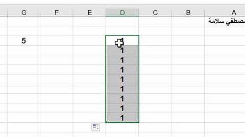 المحاضرة الأولي Excel
