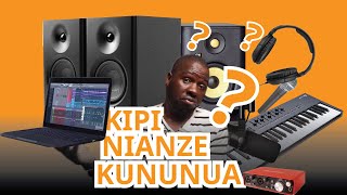 Namna nzuri ya kununua vifaa vya studio ya Muziki kwa wenye barget ndogo