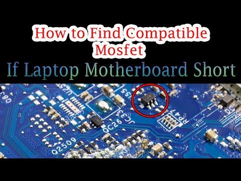 How To Find Compatible Mosfet For Laptop Motherboard