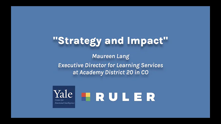 Maureen Lang - Strategy and Impact