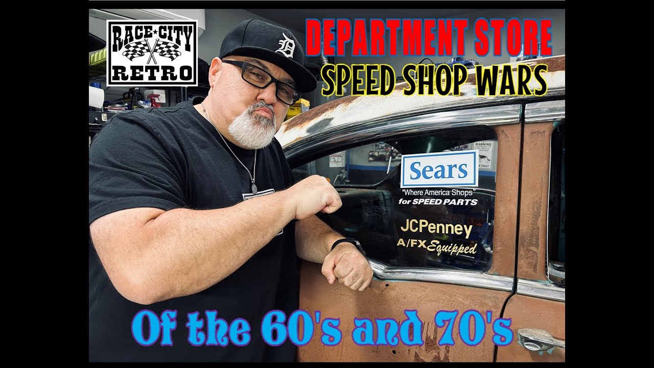 SEARS & JC PENNEY DEPARTMENT STORE CATALOG SPEED SHOP WARS 1960s 70s