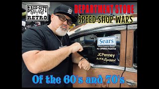 SEARS & JC PENNEY DEPARTMENT STORE CATALOG SPEED SHOP WARS 1960s 70s
