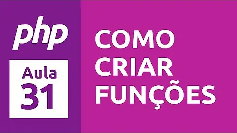 Como fazer uma função em PHP?