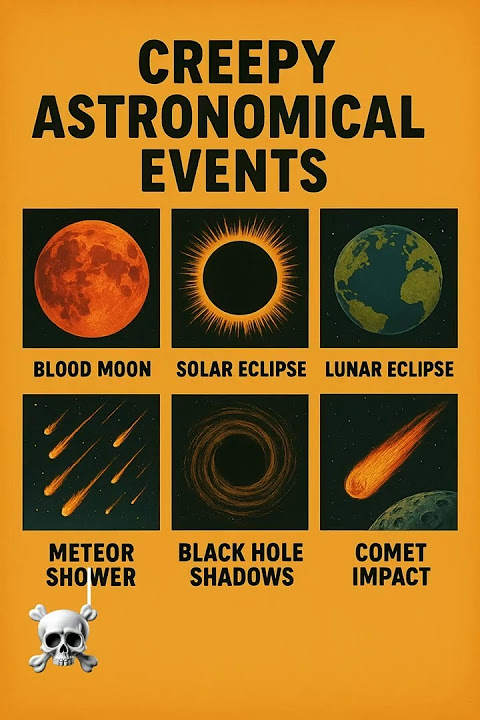 🌌 Creepy Astronomical Events: Blood Moon, Black Holes & Cosmic Mysteries 🌑☄️ #lorethra