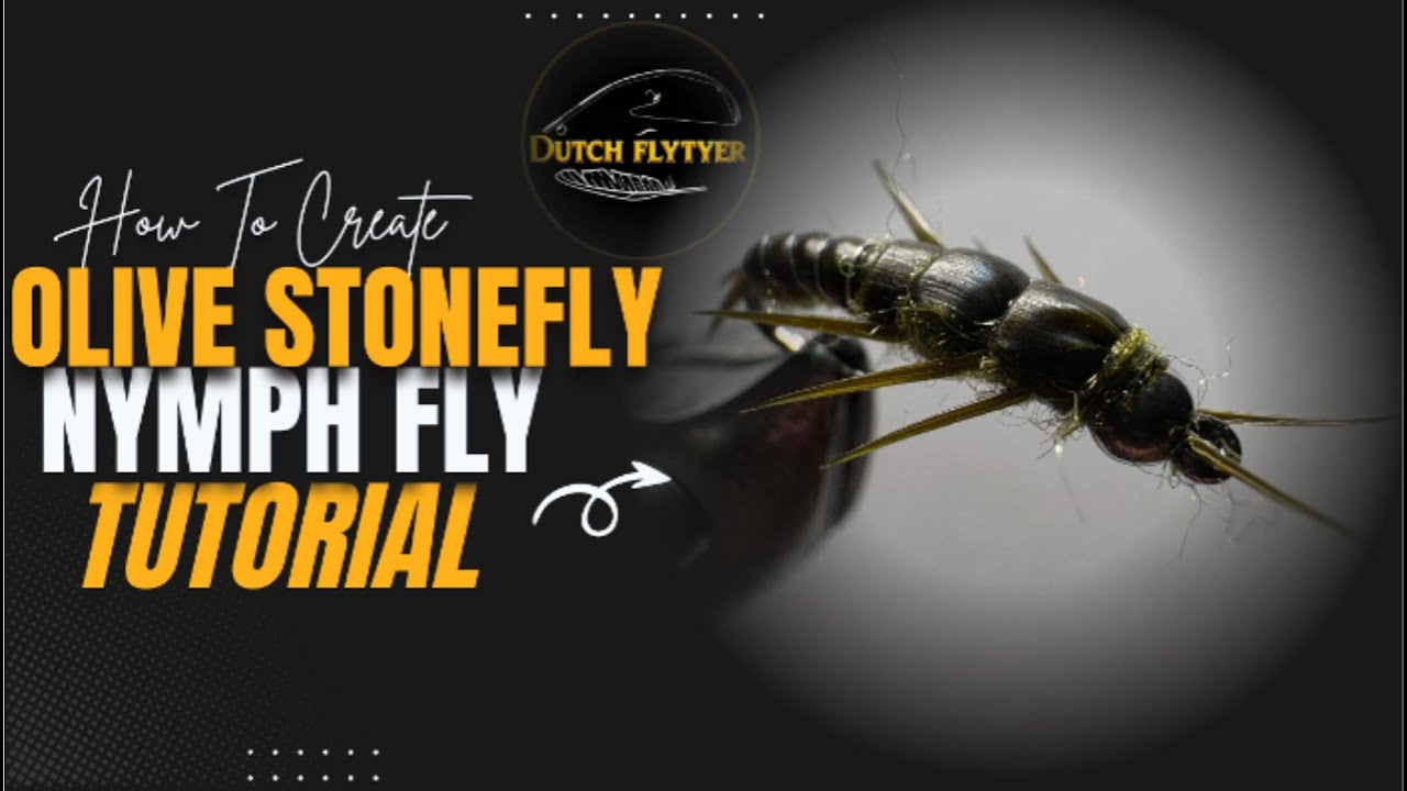 Olive Stonefly Nymph Fly Tying  Tutorial | Deadly Olive Pattern