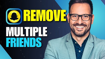 How To Remove Multiple Friends On Snapchat At Once 2025