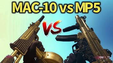 MAC-10 vs MP5 Warzone Comparison! In-Depth Stats and BEST Class Setup Guide