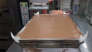 How Chocolate Jiggly Cakes Are Made
