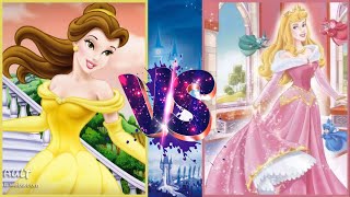 Beauty and the Beast VS Sleeping Beauty || Princess Belle VS Aurora || Disney Queen and Princess