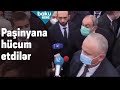 Erməni jurnalist Paşinyana hücum etdi