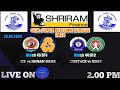 Live shriram finance  cha super division league 2024 icf vs ib match 43 gst vs sdat match 44 sdl