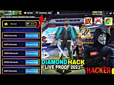 Diamond Hack Free Fire Live Proof, free fire diamond Hack live Proof