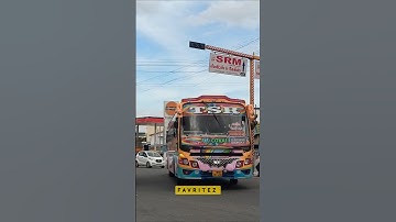 TSR ✨ | Bs6 Bus 🚍 | Roaring Lion 🦁 | TSR Transports 🎉 | Coimbatore Perundurai Erode