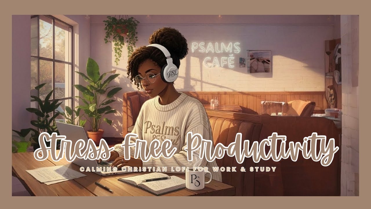 Stress-Free Productivity ☁️ Calming Christian Lofi for Work