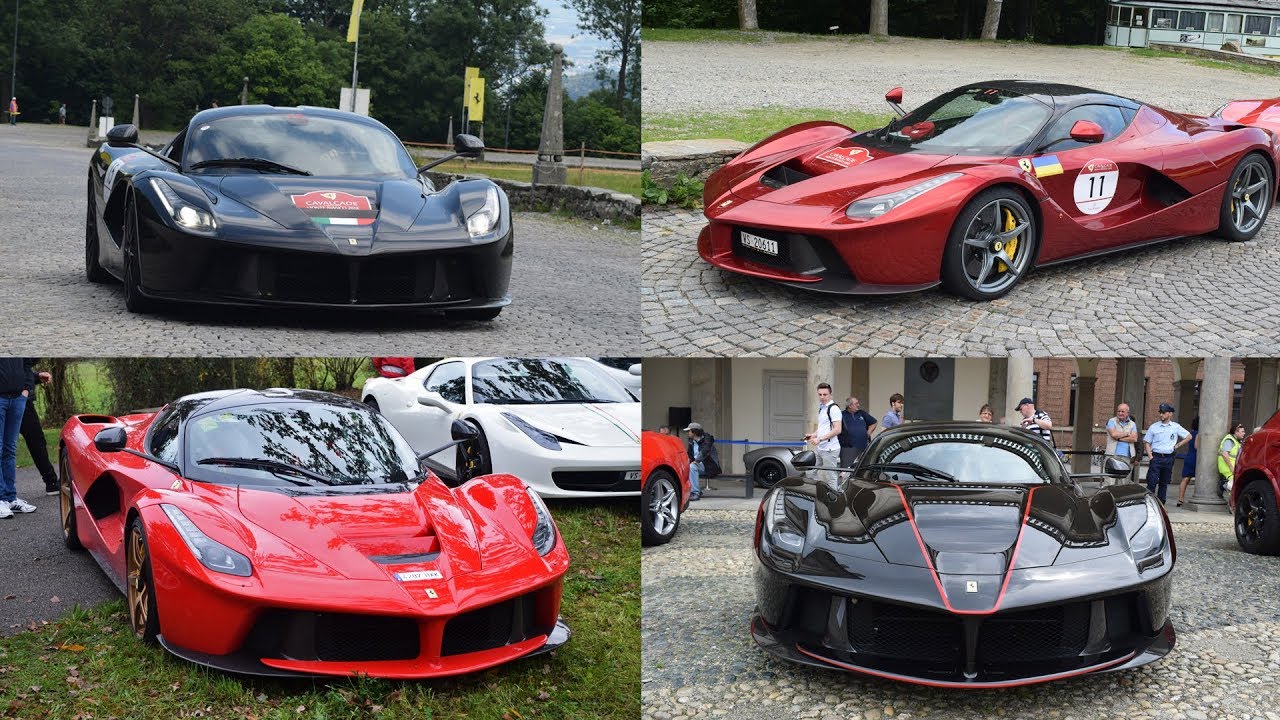 ALL the Ferrari LAFERRARI spotted in 2018! - YouTube