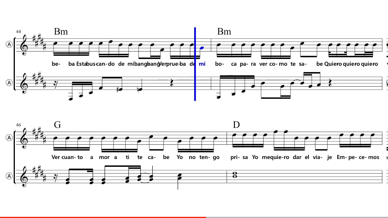 Despacito Eb Alto Sax Sax Sheet Music [ Luis Fonsi ] YouTube
