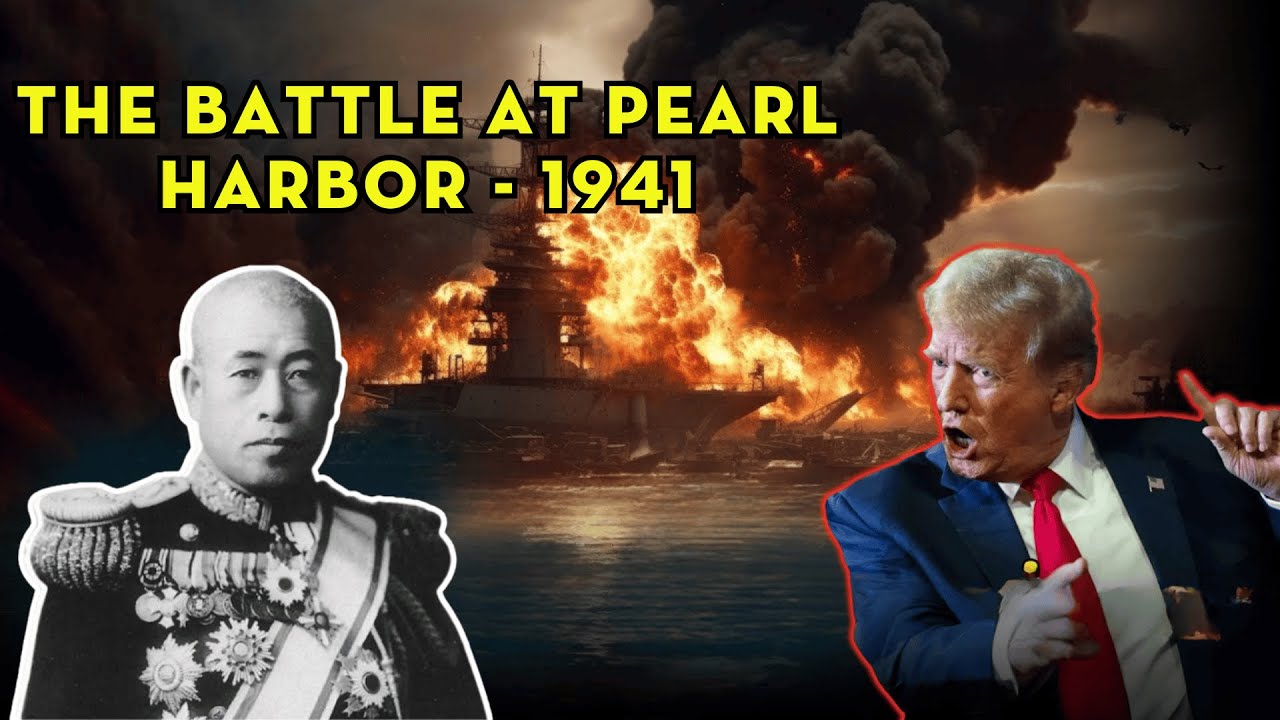 The Pearl Harbor Attack! A lightning strike that reduced America’s largest military base to rubble
