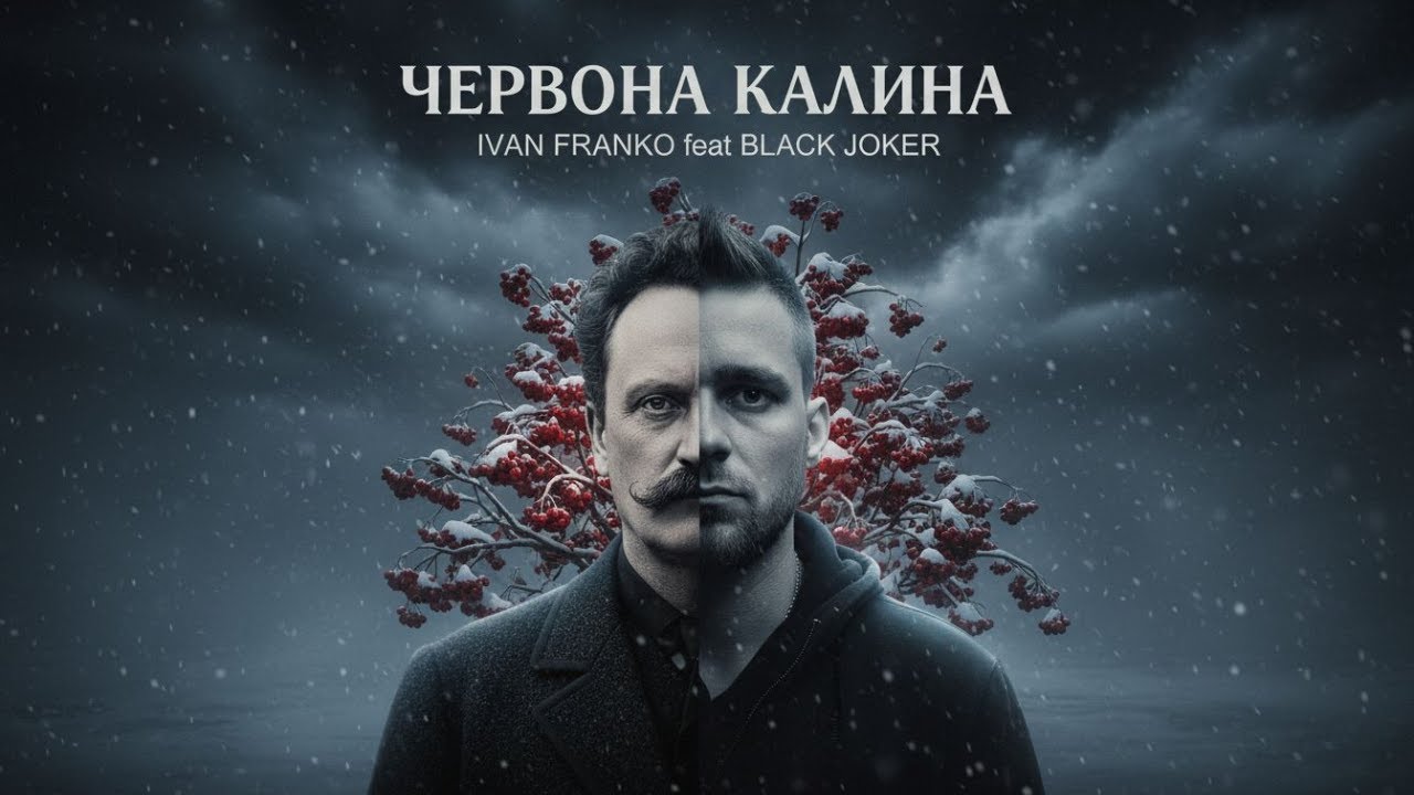 Іван Франко ожив у темному рок-гімні ❄️ “ЧЕРВОНА КАЛИНА” | BLACK JOKER Music Video