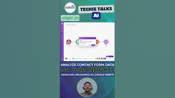 Unlock No-Code Insights: Analyze Form Data with Make.com, Google Sheets and Relevance AI (Part 2)