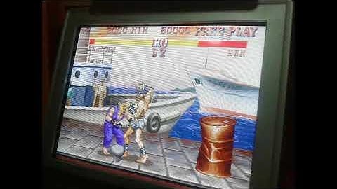 Old CPS1 emulator Callus 95 at native resolution