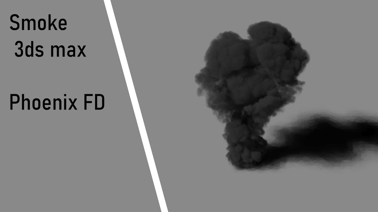 to create Smoke - 3ds max tutorial - Phoenix FD -