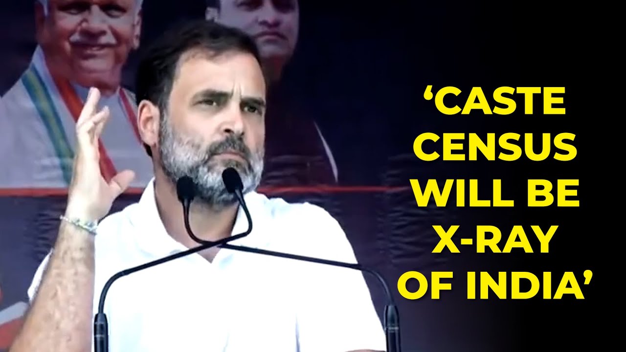 Rahul Gandhi calls for caste census AGAIN | "Want X-ray of India done ...
