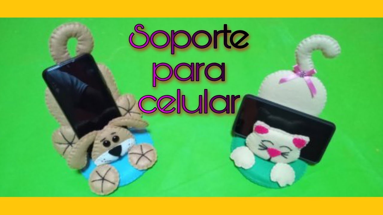 Soporte para Celular de fieltro
