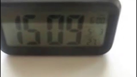 BuyInCoins - Vogue Morning Clock