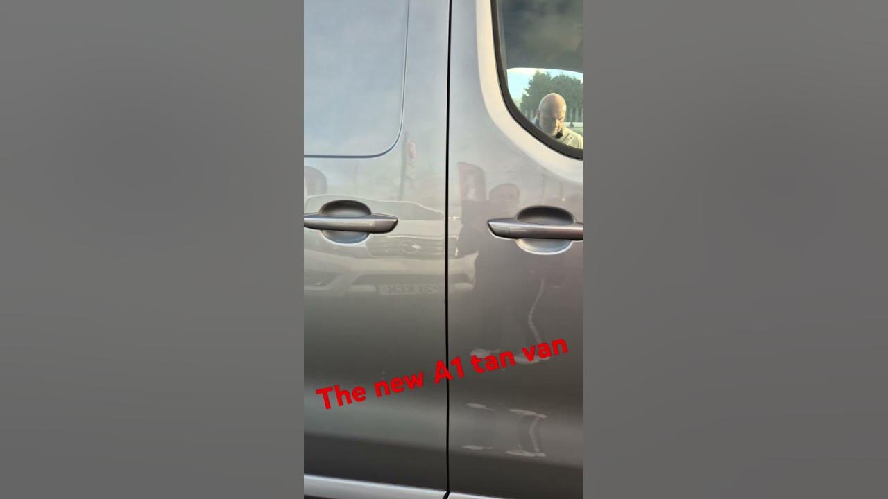 First vid of new A1 tan van..  picking it up . #fun #vauxhall  #vivaro #van #A1tan #tanning  #new