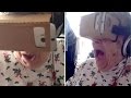 Бабуля жжот! Прикол с очками виртуальной реальности Google Cardboard, смешно, шутка