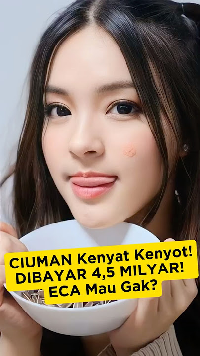 Eca Aura's answer to the c1um4n scene (Sc: Deddy Corbuzier) #elsajapasal #ecaaura #podcast