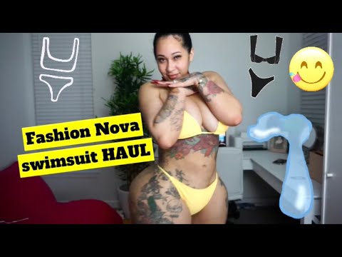 FASHION NOVA BIKINI HAUL PART 1 | SAZONDEPUERTORICO