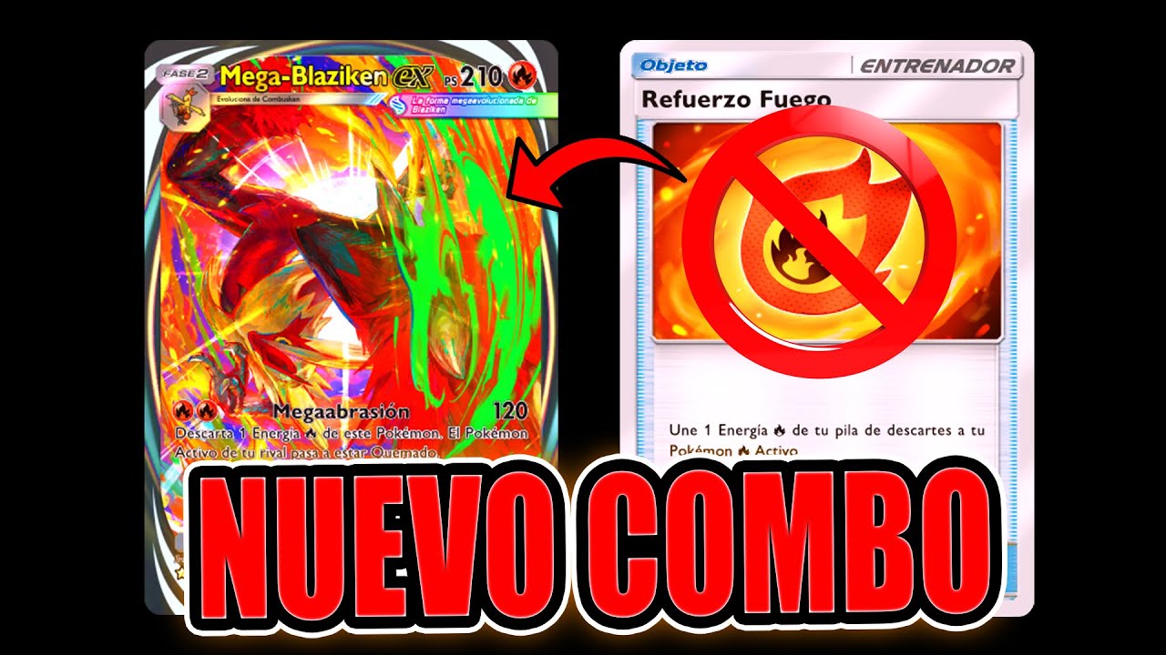 🔥El NUEVO MEJOR MAZO de MEGA BLAZIKEN en Pokemon TCG Pocket🔥 - YouTube