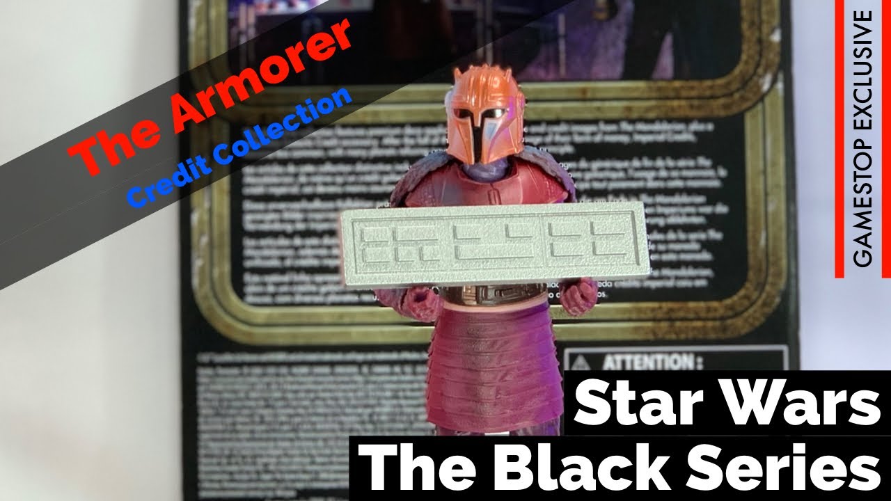 Armorer  - Credit Collection | The Mandalorian | Star Wars The Black Series | Unboxing and Review