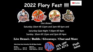 Flory Fest Sunday live show  9th October 2pm