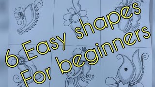 Basic mehndi shapes For Beginners With Pencil #drawing screenshot 5