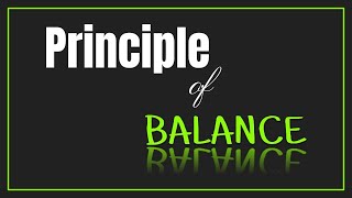 Principle of Balance