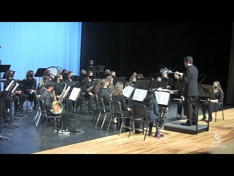 Sanderson High School Wind Ensemble performs Cajun Folk Songs II on 3/23/2022