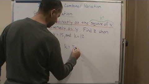 Applied Math   Sec  8 4 Combined Variation   Example 1
