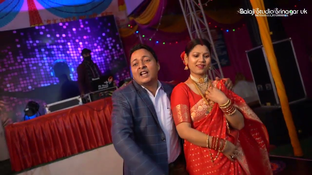 Meru Jhumku  Wedding Dance  Garhwali Song  balaji Studio  Srinagar Uk