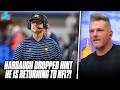 Jim Harbaugh Talks &quot;Passing The Torch,&quot; Hints He Is Taking An NFL Job?! | Pat McAfee Reacts