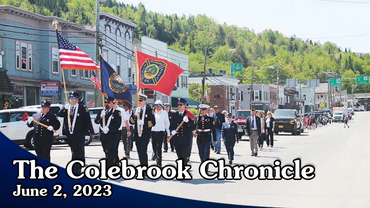 Colebrook Chronicle June 2, 2023 Video News of the Week YouTube